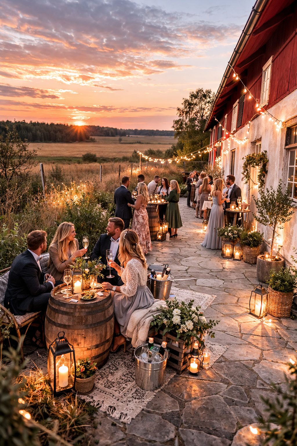Brollop i ladugarden
